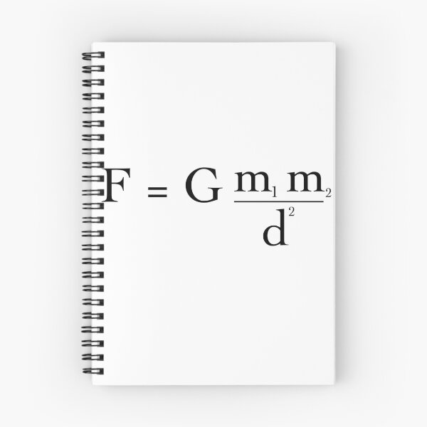 Item preview, Newton's universal law of gravitation - Essential T-Shirt designed and sold by NotUrAverageART.