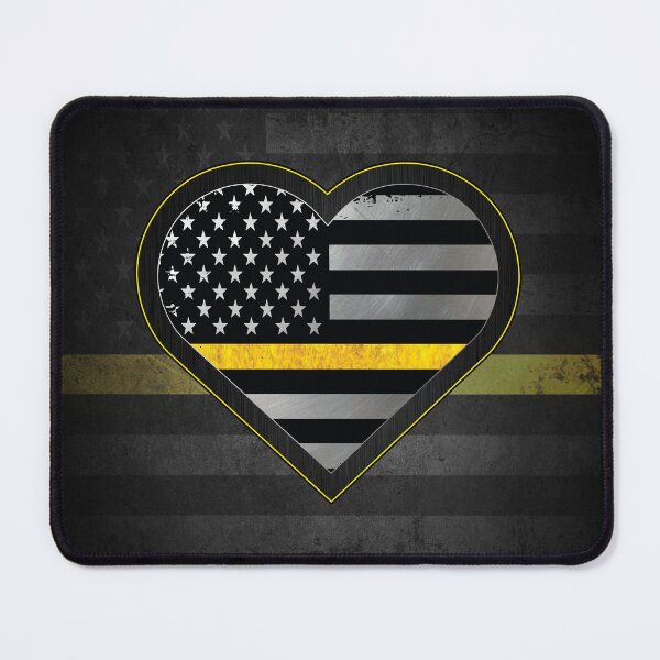 Item preview, Metal 911 Dispatch Thin Yellow Line Support designed and sold by artistwill.