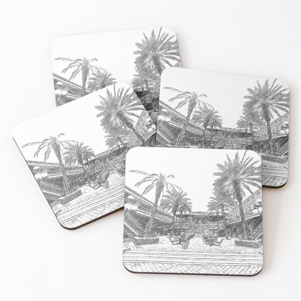 Item preview, Centro Ybor in Ybor City, Tampa - pencil sketch designed and sold by NickoPrints.