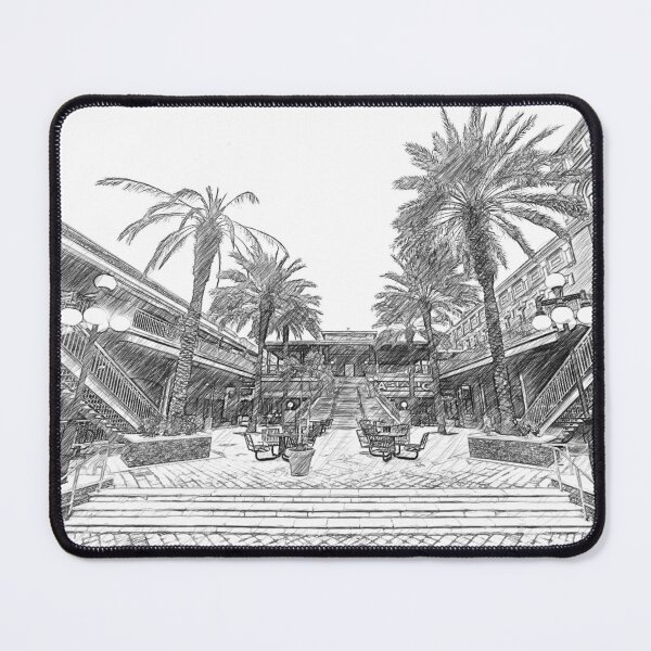 Item preview, Centro Ybor in Ybor City, Tampa - pencil sketch designed and sold by NickoPrints.