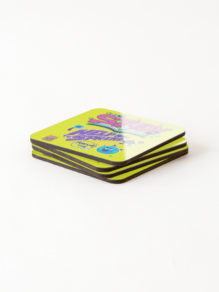 Thumbnail 4 of 5, Coasters (Set of 4), Study, Please! designed and sold by RafaDG.