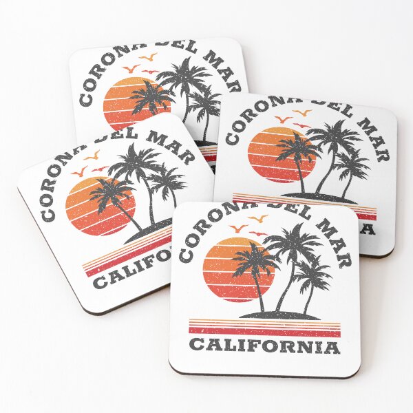 Item preview, Corona Del Mar California Retro Gift designed and sold by Blazesavings.