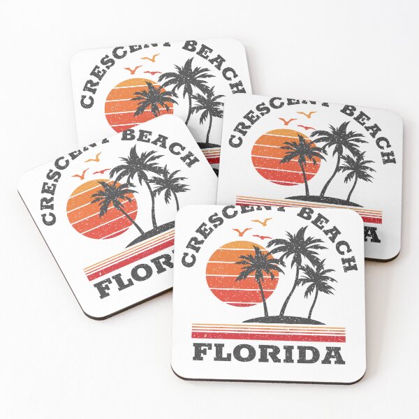 Item preview, Crescent Beach Florida Retro Gift designed and sold by Blazesavings.