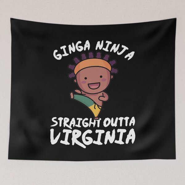 Item preview, Capoeira Brazilian Flag Ginga Ninja designed and sold by ZzCorezZ.