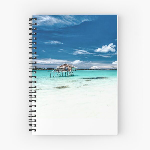 Item preview, Beach in the Bahamas. Blue sky, Aqua Water, White sand, Exumas are beautiful. Shells and snorkling. designed and sold by IslandGirlArt.