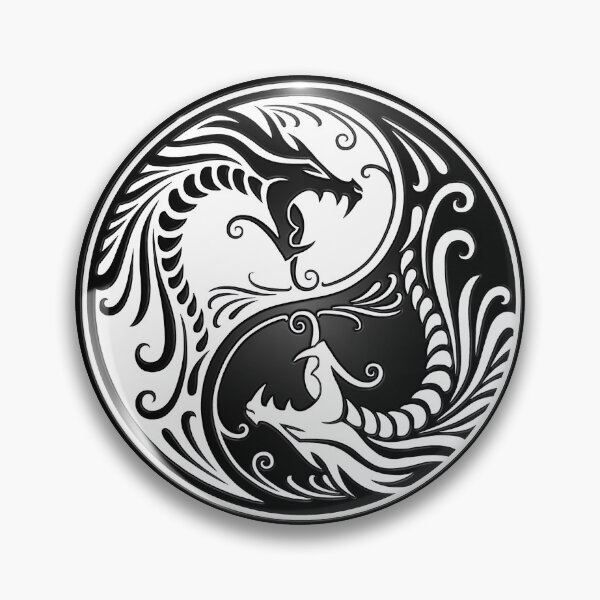 Item preview, Yin Yang Dragons White and Black designed and sold by JeffBartels.
