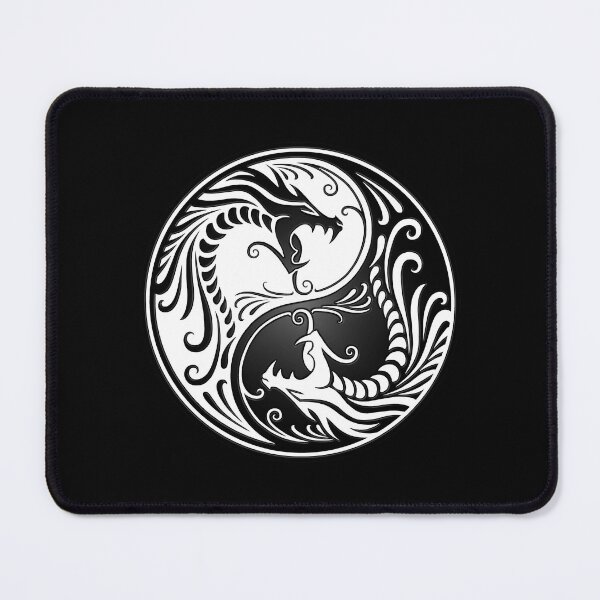 Item preview, Yin Yang Dragons White and Black designed and sold by JeffBartels.