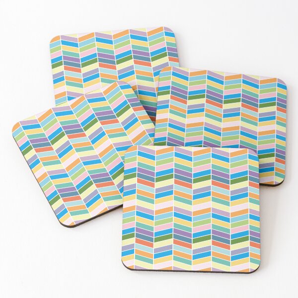 Item preview, Arrow Easter Multicolour Orange, Purple Green Symmetry Diagonal Triangle Geometric Pattern designed and sold by Moyanana.