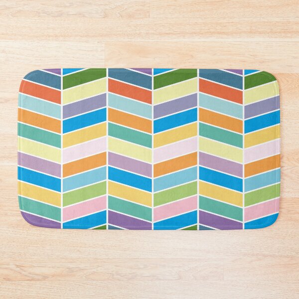 Item preview, Arrow Easter Multicolour Orange, Purple Green Symmetry Diagonal Triangle Geometric Pattern designed and sold by Moyanana.