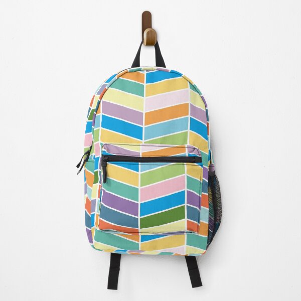 Item preview, Arrow Easter Multicolour Orange, Purple Green Symmetry Diagonal Triangle Geometric Pattern designed and sold by Moyanana.