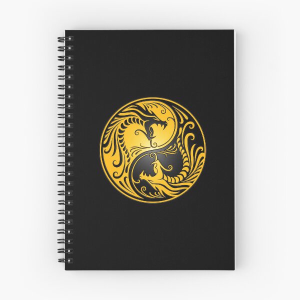 Item preview, Yin Yang Dragons Yellow and Black designed and sold by JeffBartels.
