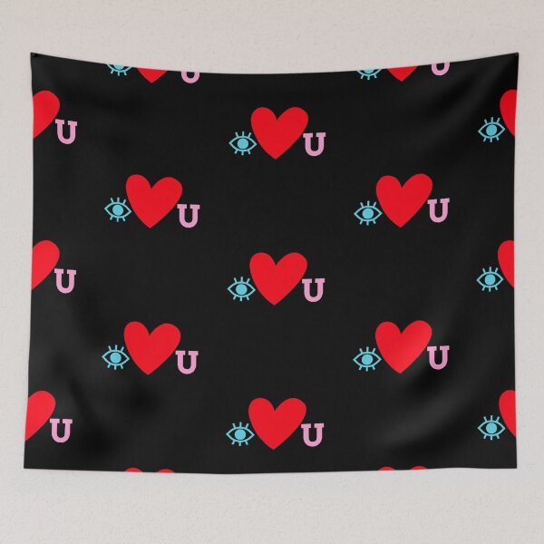 Item preview, I Heart You Pictograph, Eye Heart U designed and sold by DiscGolfTees.