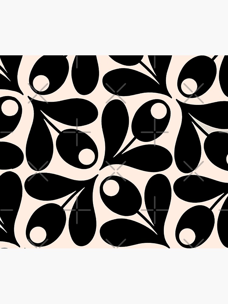 Aperçu 5 sur 5. Tapis de souris avec l'œuvre Conception de motifs floraux Orla K. créée et vendue par BeachHouseArt.