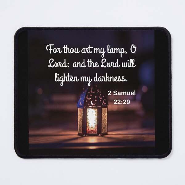 Item preview, 2 Samuel 22:29 KJV designed and sold by Caregiverology.