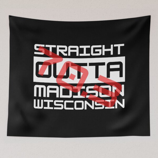 Item preview, 70.3 Madison Wisconsin Triathlon - Get Ready To Race -Straight Outta Madison Wisconsin designed and sold by Sonatablue.