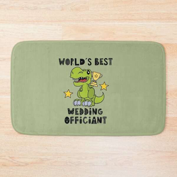Item preview, Wedding Officiant, Funny, Worlds Best, Humor, Dinosaur, T Rex, Tyrannosaurus, Animal, World Greatest, Cute Dino, Cool designed and sold by iHeartDinosaurs.