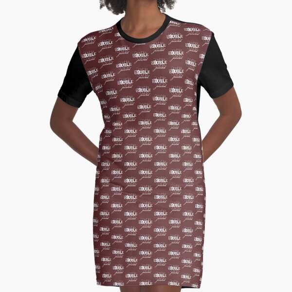 Double jointed Graphic T-Shirt Dress