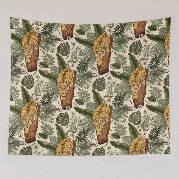 Item preview, Stalking Jungle Tiger - 2022 Year of the Tiger designed and sold by Trinket-Trickster.