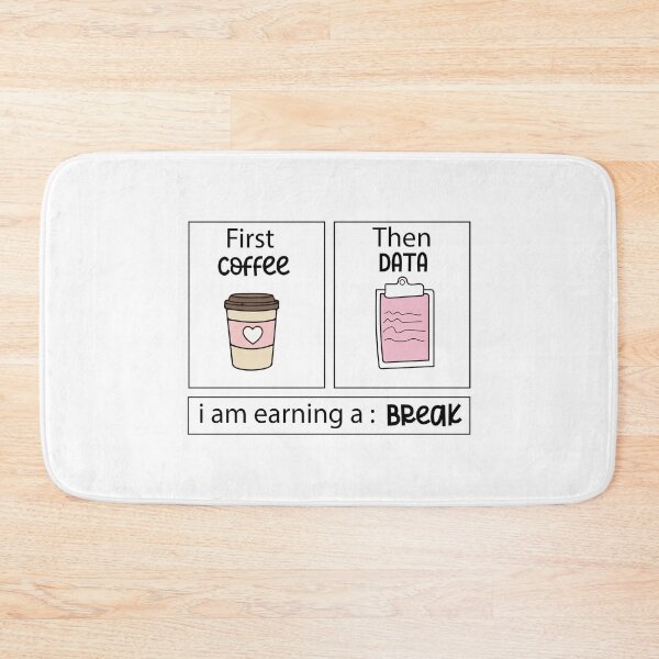 Item preview, First Coffee Then Data BCBA - Special Education  - School psychologist designed and sold by J-mina.