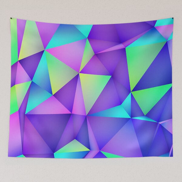 Item preview, Triangles bright pattern designed and sold by cutecrazytshirt.