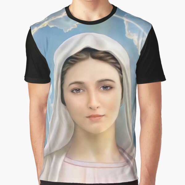 Item preview, Virgin Mary, Mother of God,  Our Lady of Medjugorje designed and sold by AMDG Line.