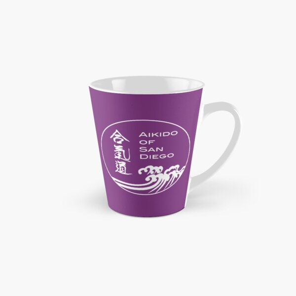 Purple Mugs with White Logos Tall Mug