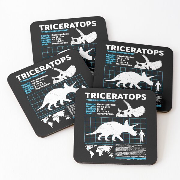 Item preview, Triceratops datasheet designed and sold by NicGrayGraphic.
