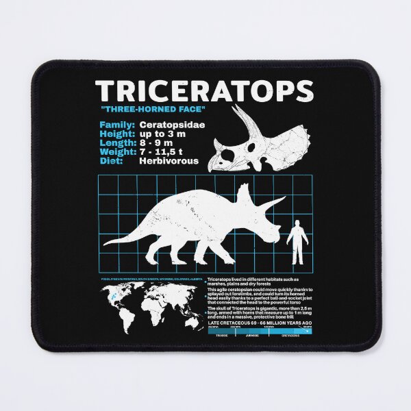 Item preview, Triceratops datasheet designed and sold by NicGrayGraphic.