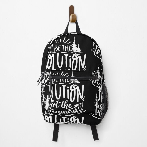 Item preview, be the solution not the pollution - earth day designed and sold by JaMatt1983.