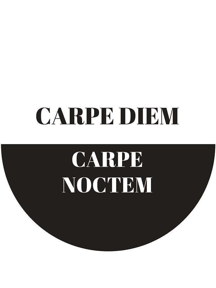 Carpe Noctem Sticker