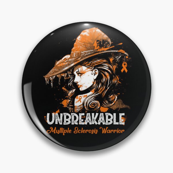 Item preview, Halloween Multiple Sclerosis Warrior Unbreakable designed and sold by tenjun16.