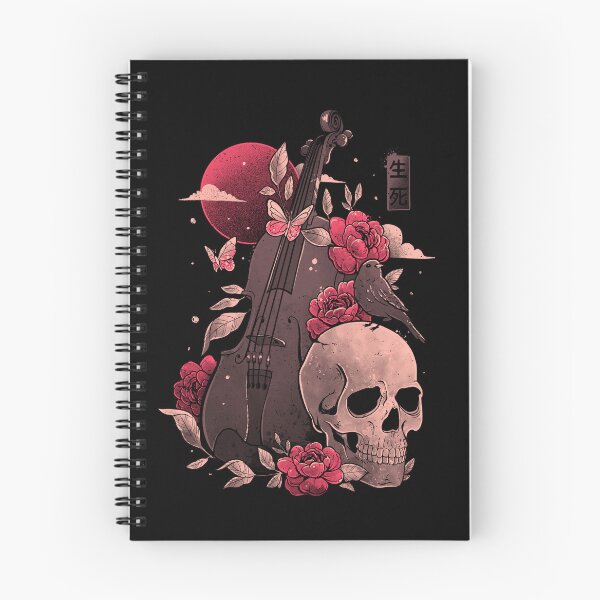 Item preview, Death and Music - Cello Skull Evil Gift  designed and sold by EduEly.