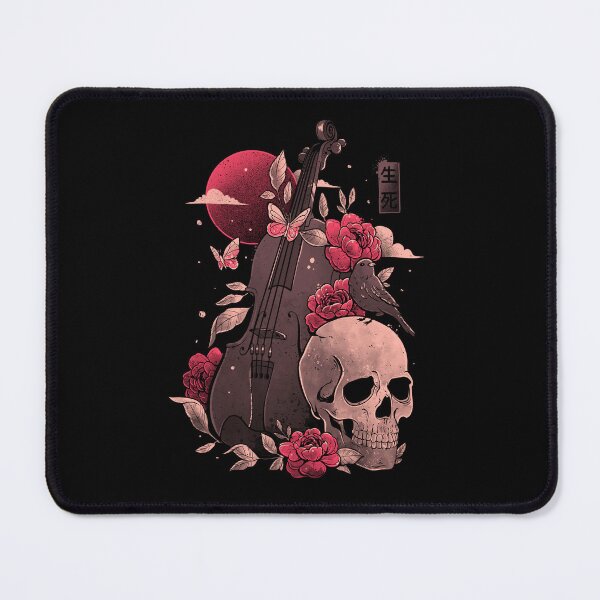 Item preview, Death and Music - Cello Skull Evil Gift  designed and sold by EduEly.