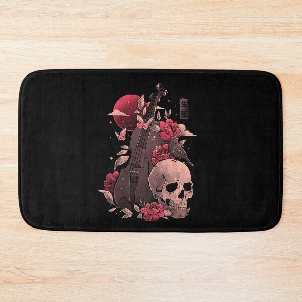 Item preview, Death and Music - Cello Skull Evil Gift  designed and sold by EduEly.