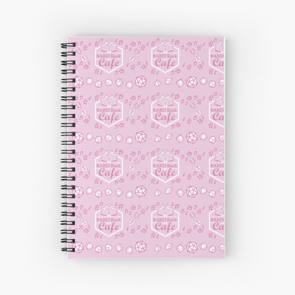 Item preview, Spiral Notebook designed and sold by bardrockcafe.