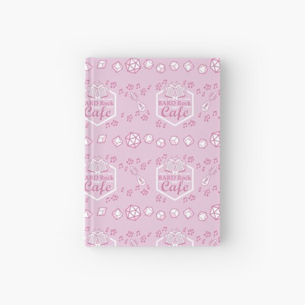Bard Rock Perfect Pink Print Hardcover Journal