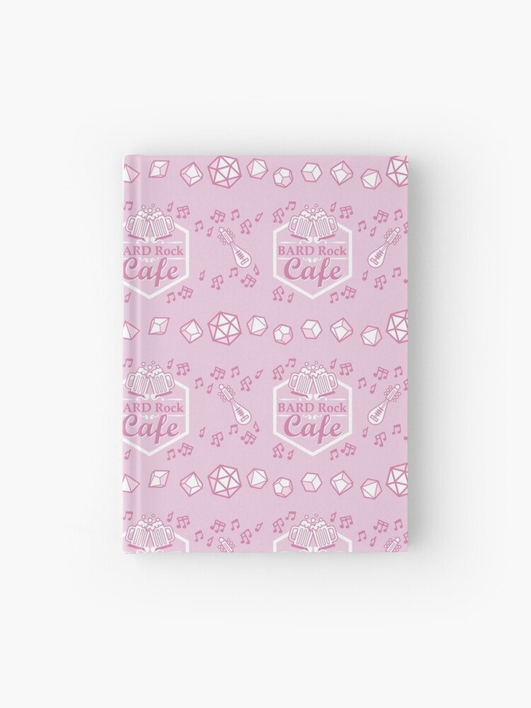 Thumbnail 1 of 3, Journal, Bard Rock Perfect Pink Print designed and sold by bardrockcafe.