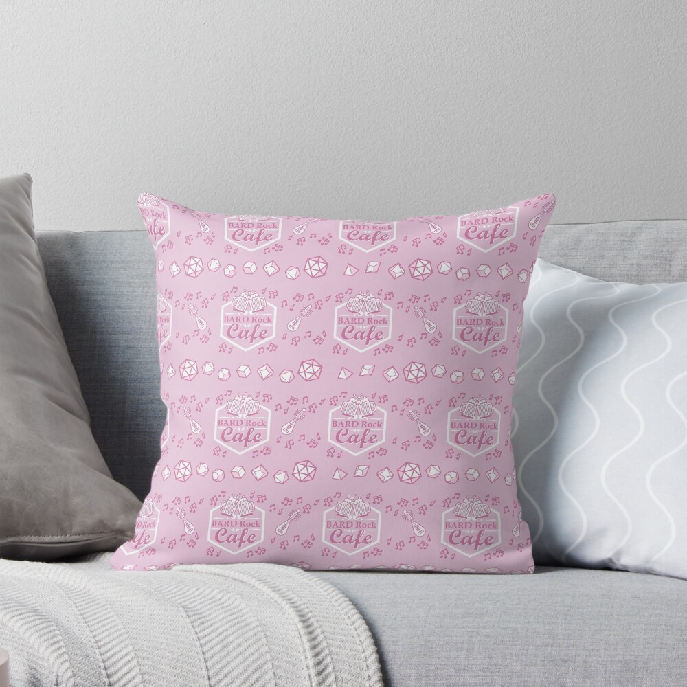 Item preview, Throw Pillow designed and sold by bardrockcafe.