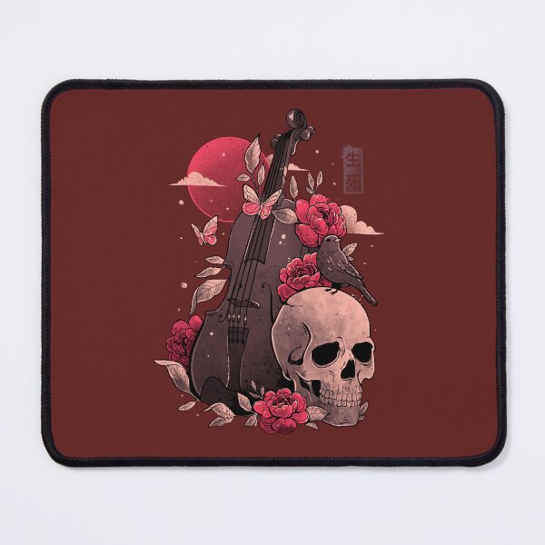 Item preview, Death and Music - Cello Skull Evil Gift  designed and sold by EduEly.