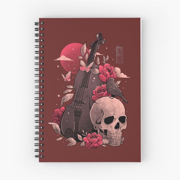 Item preview, Death and Music - Cello Skull Evil Gift  designed and sold by EduEly.