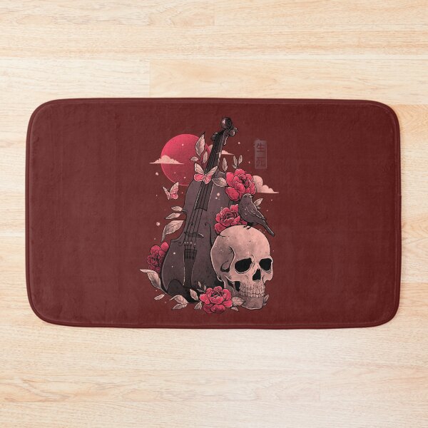 Item preview, Death and Music - Cello Skull Evil Gift  designed and sold by EduEly.