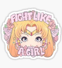 Fight Like A Girl Sticker