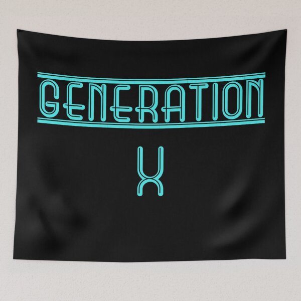 Item preview, Generation X Teal designed and sold by Tom O Gotchi.