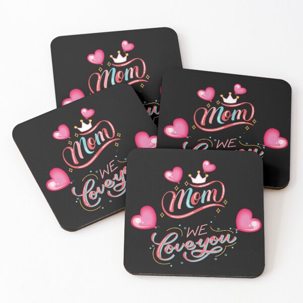Item preview, Mom we love you happy mothers day designed and sold by Randa Ranmania.