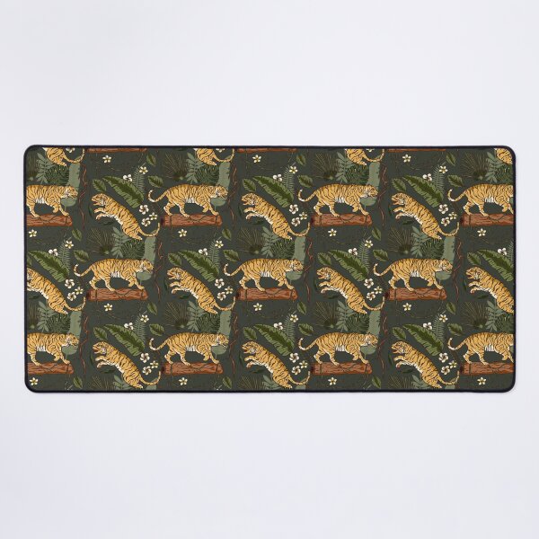 Item preview, Leaping and Stalking Jungle Tigers - 2022 Year of the Tiger designed and sold by Trinket-Trickster.