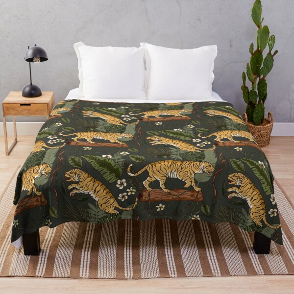 Item preview, Leaping and Stalking Jungle Tigers - 2022 Year of the Tiger designed and sold by Trinket-Trickster.