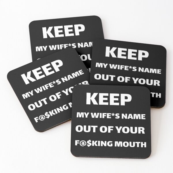 Item preview, Keep My Wife's Name Out Of Your F@$king Mouth, Funny Husband, Wife  designed and sold by ZelousShop.