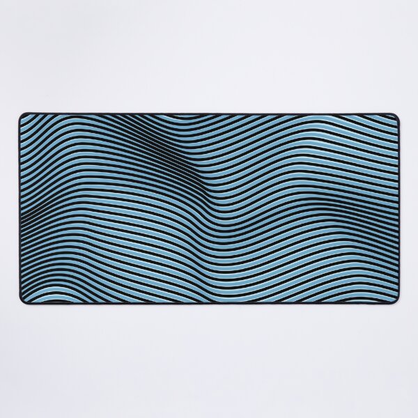 Item preview, Abstract background - 3D waves in blue designed and sold by Julia Rudens.