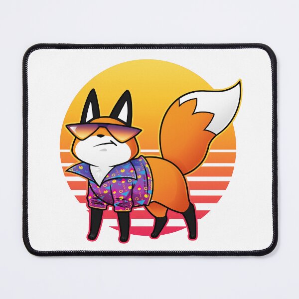 Item preview, Vaporwave Rad Fox designed and sold by EyChanChan.