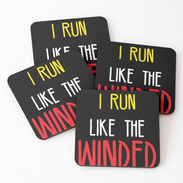 Item preview,  I Run Like the Winded Funny Running Quotes designed and sold by Quotes ⭐⭐⭐⭐⭐.